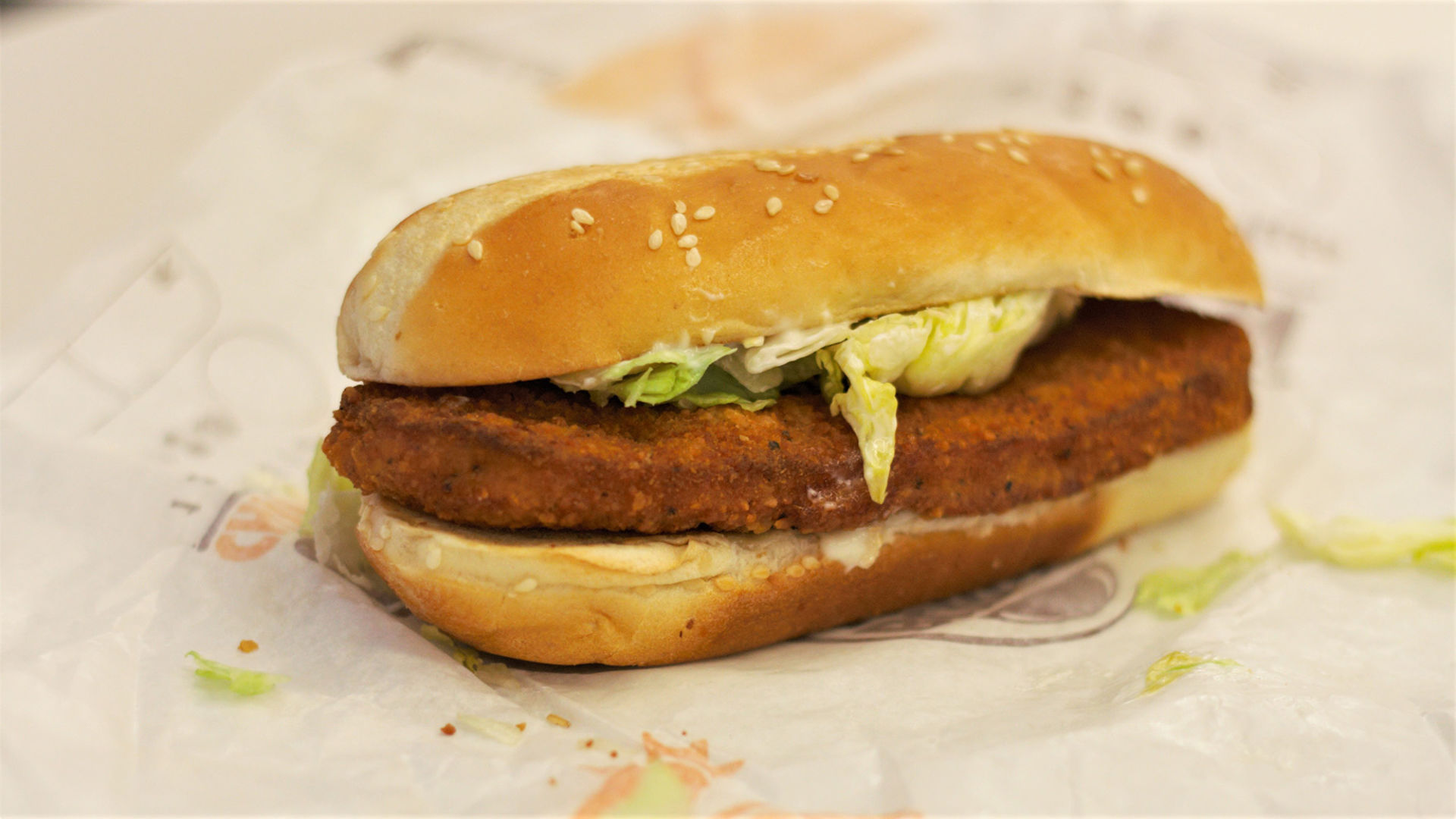 21. Original chicken sandwich at Burger King